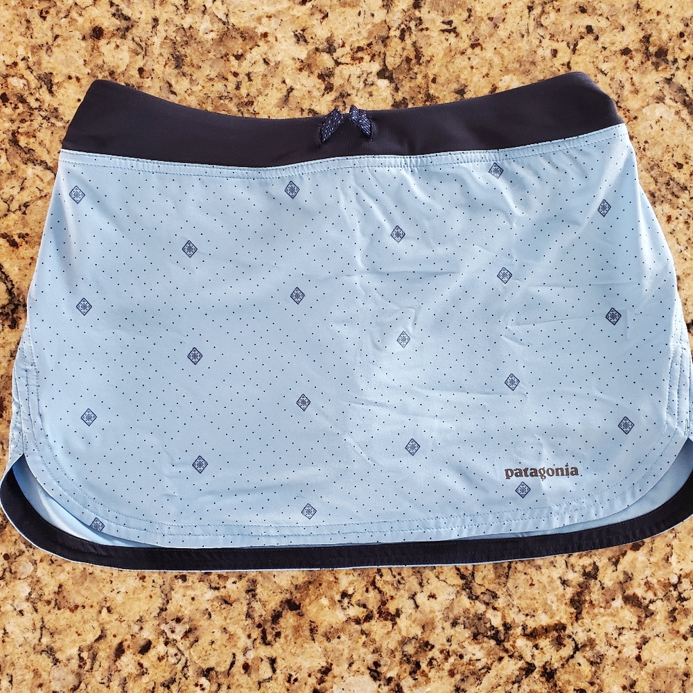 Patagonia Nine Trails Blue Skort